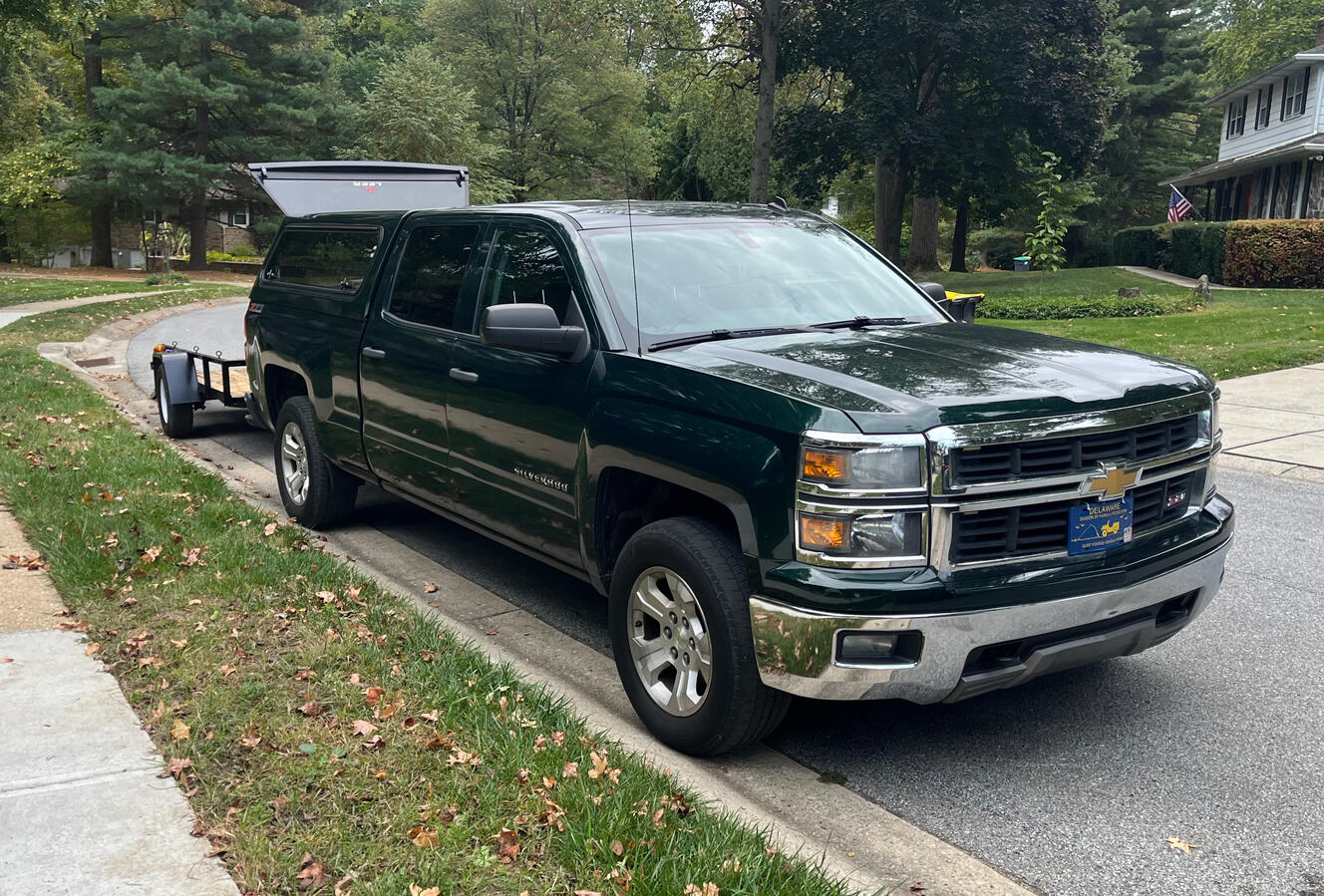 The truck. The truck